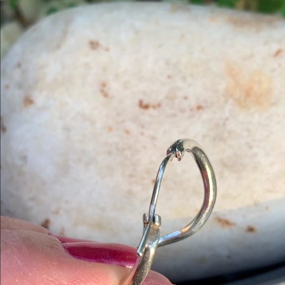 Sterling Silver Hoop Earrings - Picture 8 of 14